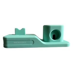 3-in-1 Charging Station Silicone for Apple Watch, Airpods, iPhone Mint green